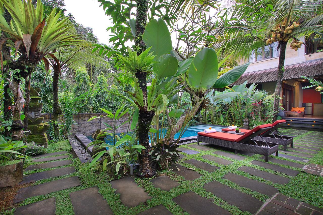 Villa Ibu Rama Ubud デンパサール エクステリア 写真