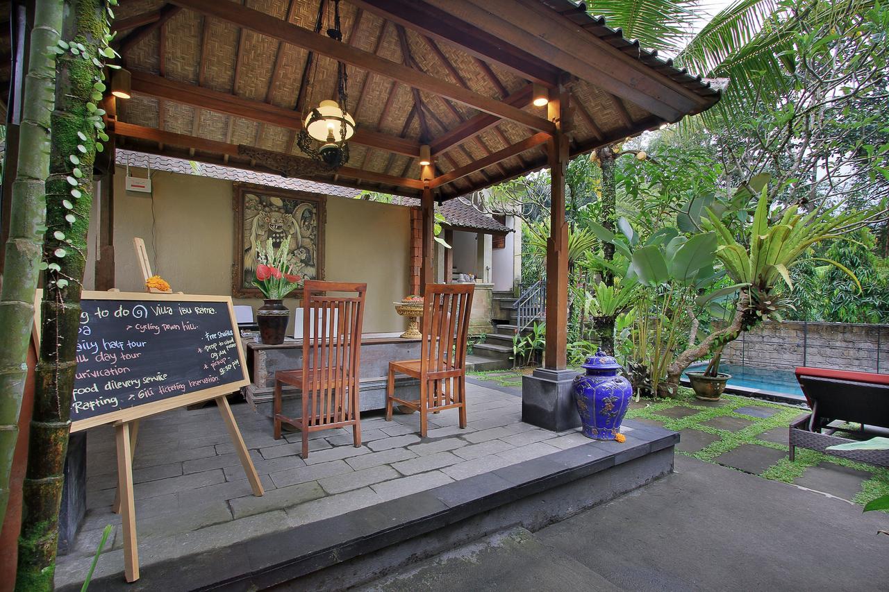 Villa Ibu Rama Ubud デンパサール エクステリア 写真